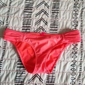 Victoria's Secret Coral Pink Swim Bikini Bottom